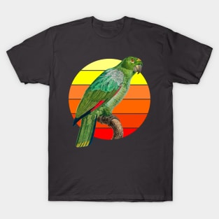 The Southern Mealy Amazon retro sunset T-Shirt